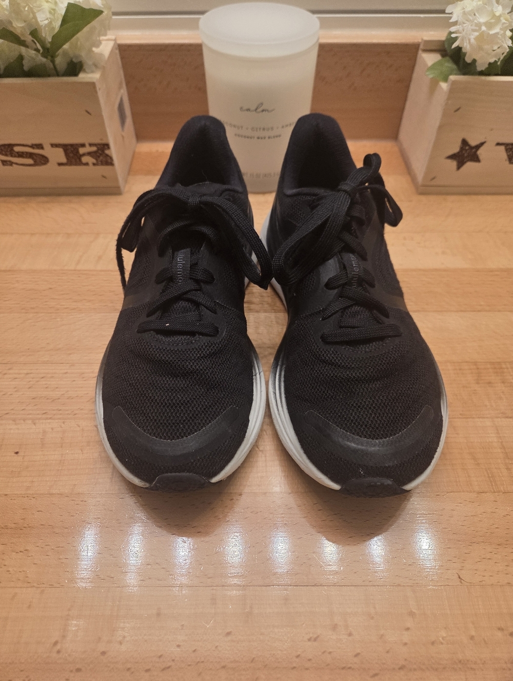 Lululemon Blissfeel 2 Women's Running Shoe Black /Asphalt Grey/ Light Vapor Sz 8 - Picture 2 of 9